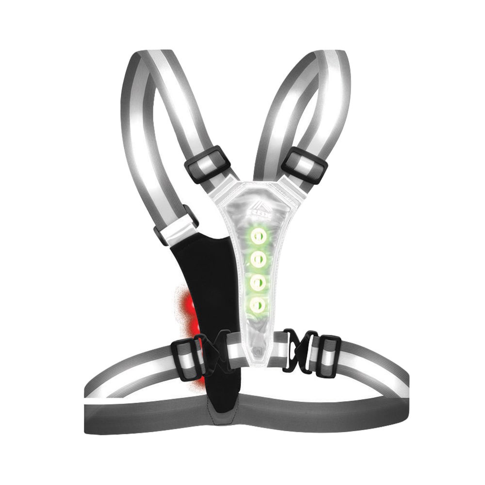 slide 1 of 1, RBX LED High-Visibility Runner/Walker Vest, 1 ct