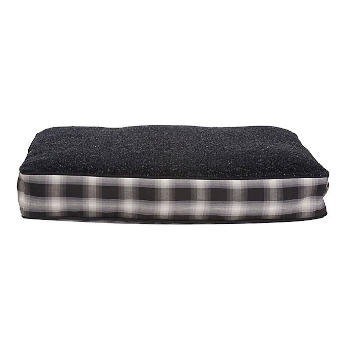 slide 3 of 3, Pendleton Woolen Mills Napper Ombre Plaid Medium Pet Bed - Charcoal, 1 ct