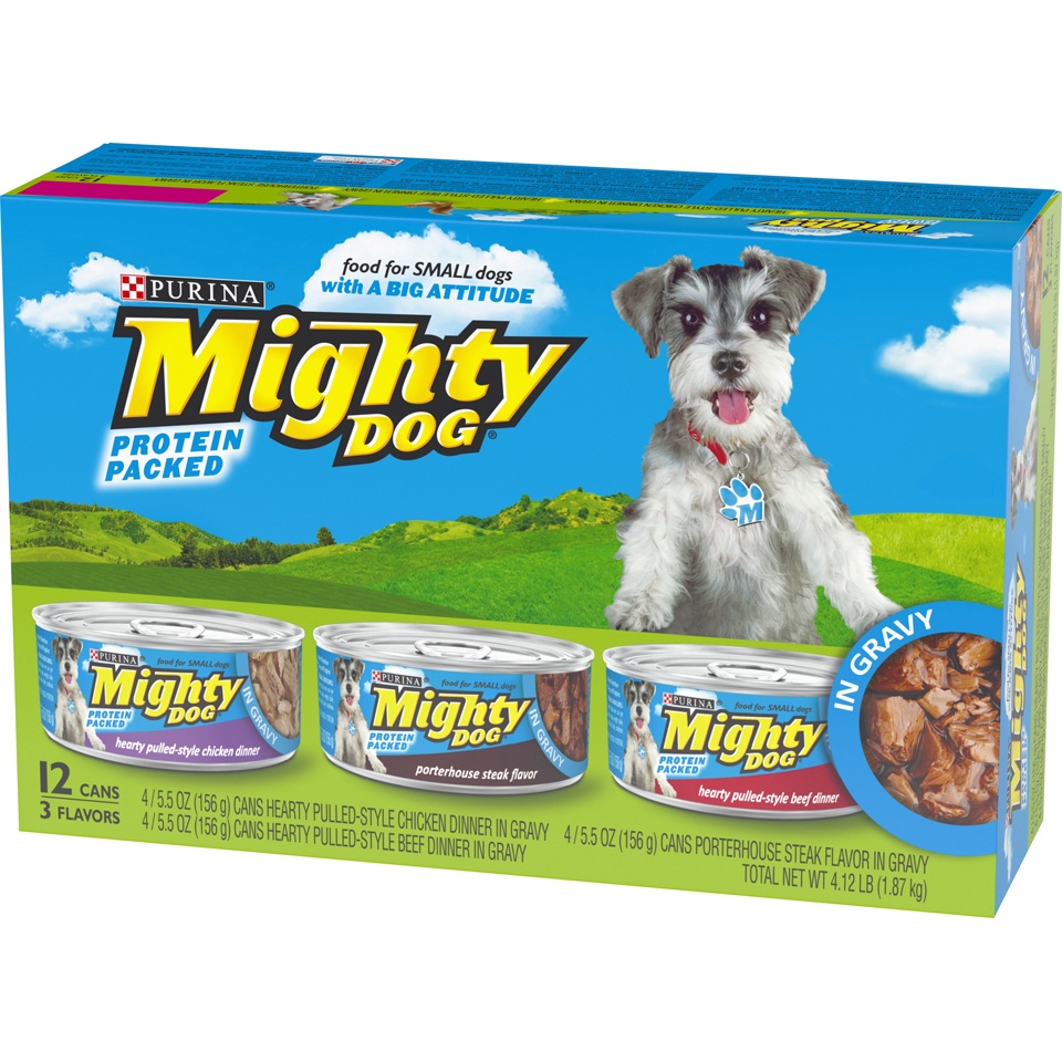 slide 5 of 9, Purina Mighty Dog Variety Pack, 12 ct; 5.5 oz