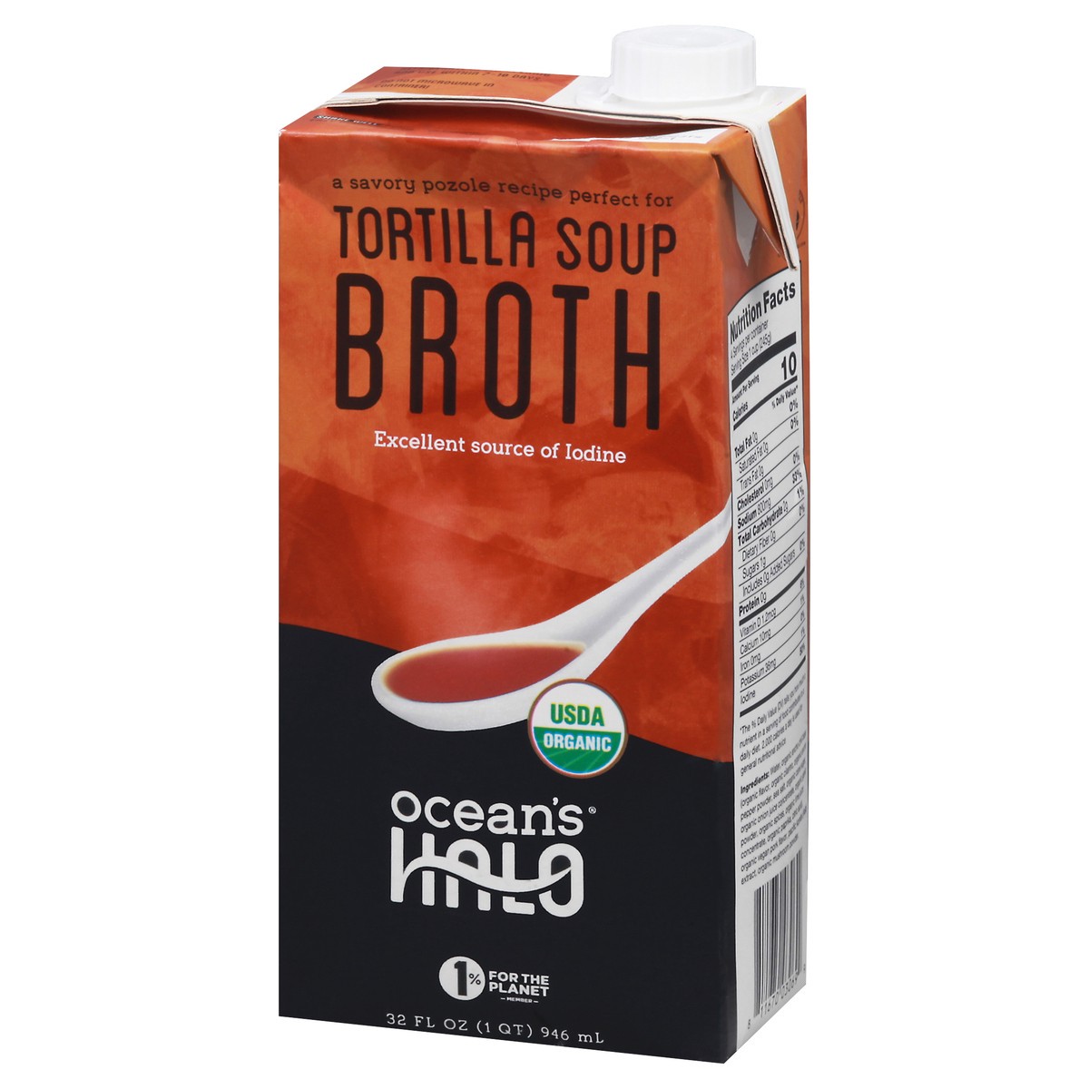 slide 6 of 14, Ocean's Halo Tortilla Soup Broth, 32 fl oz