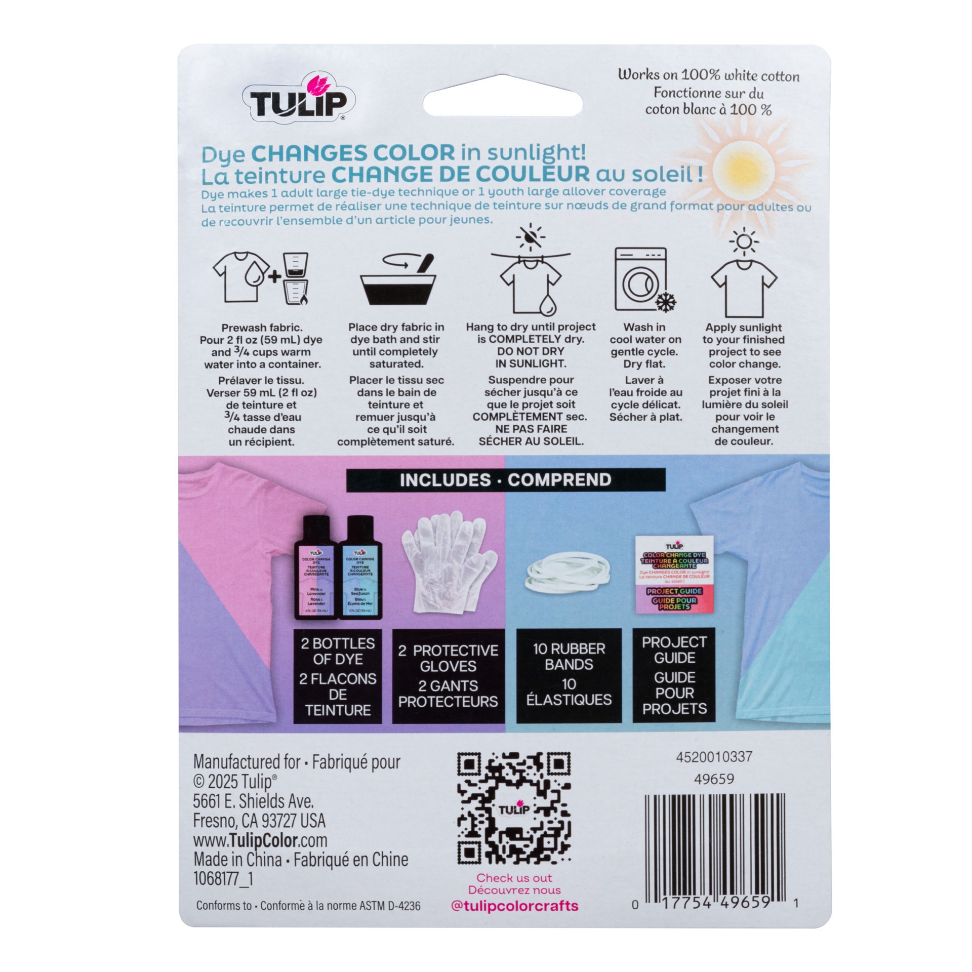 slide 2 of 5, Tulip Color Change Dye Kit, 2 fl oz