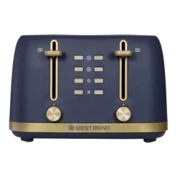 Westbend Timeless Toaster Sllate Blue - 4 Slice
