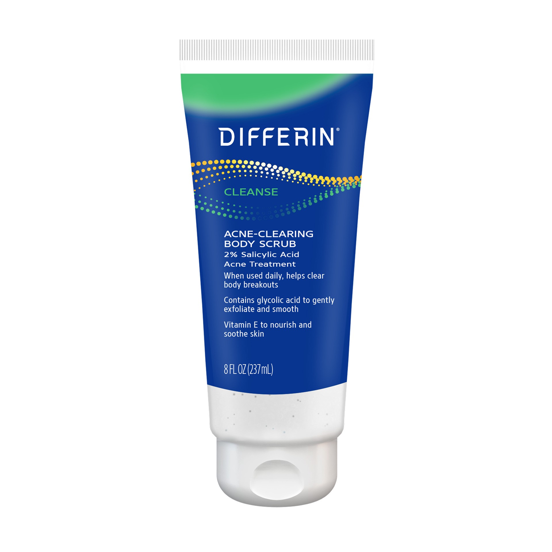 slide 1 of 9, Differin Acne Clear Daily Body Scrub, 8 oz, 8 oz