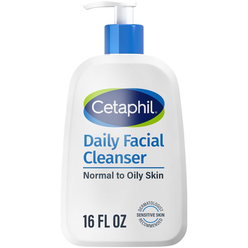 slide 1 of 9, Cetaphil Daily Face Cleanser - 16 fl oz, 16 fl oz