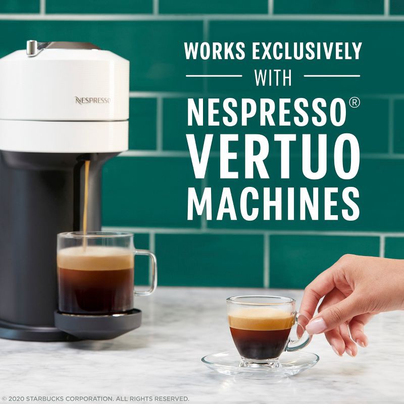 Starbucks By Nespresso vertuo line Pods Dark Roast Coffee Caffe Verona -  8ct : Target