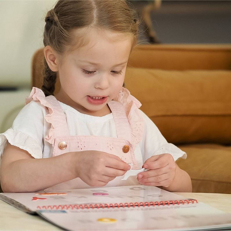 slide 2 of 7, Reusable Sticker Learning & Activity Book with 200 Premium Puffy Stickers - Chuckle & Roar, 1 ct