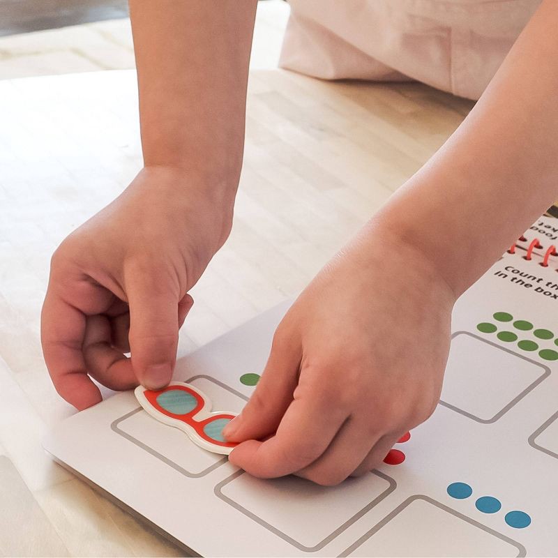 slide 6 of 7, Reusable Sticker Learning & Activity Book with 200 Premium Puffy Stickers - Chuckle & Roar, 1 ct