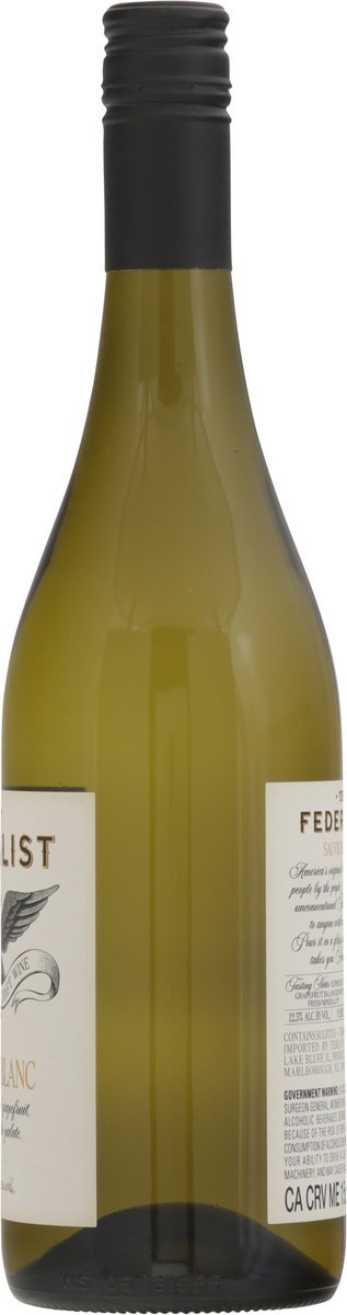 slide 8 of 12, The Federalist Sauvignon Blanc 750 ml, 750 ml