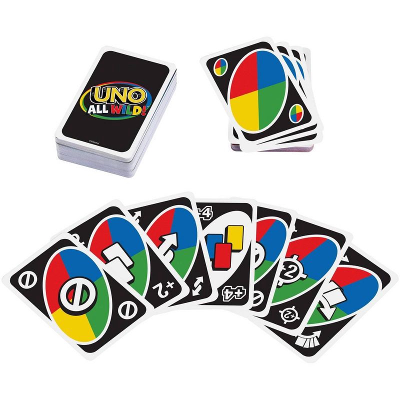 slide 3 of 6, UNO All Wild Card Game, 1 ct