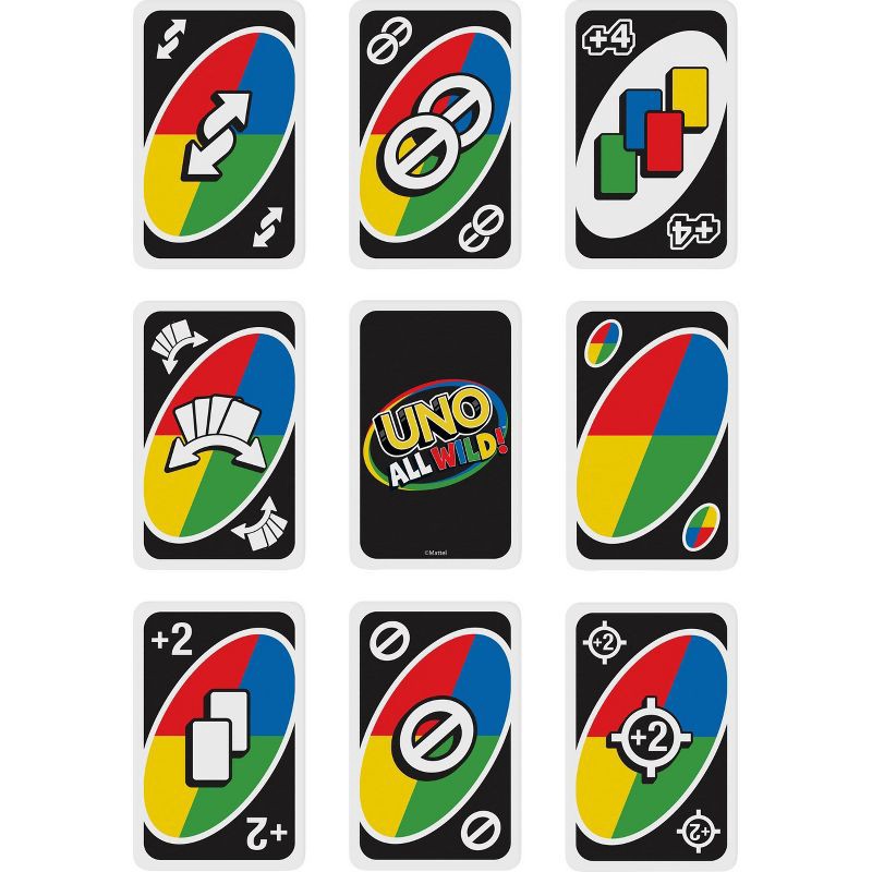 slide 3 of 6, UNO All Wild Card Game, 1 ct