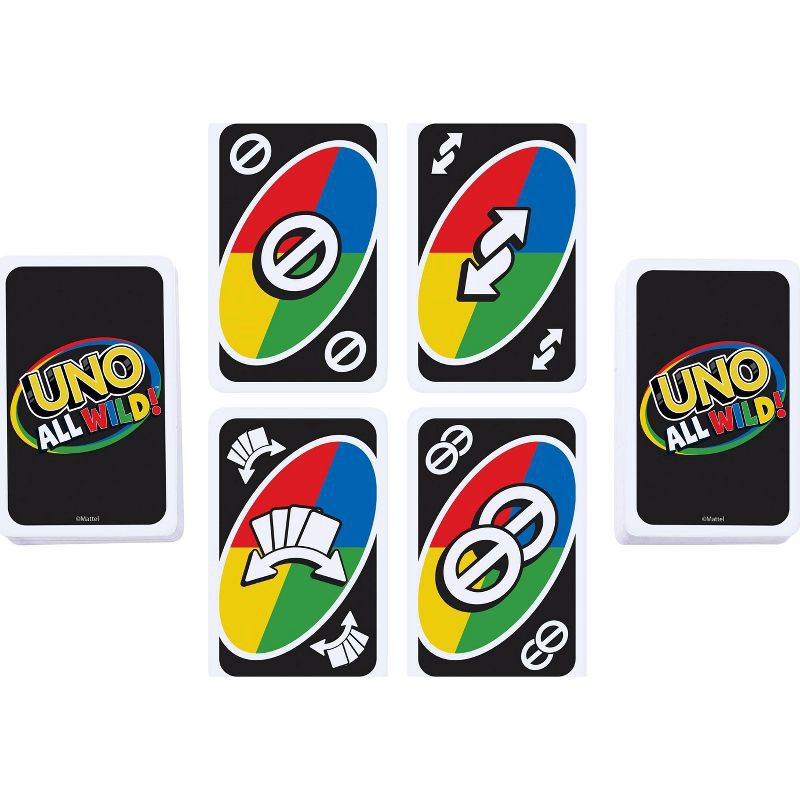 slide 5 of 6, UNO All Wild Card Game, 1 ct