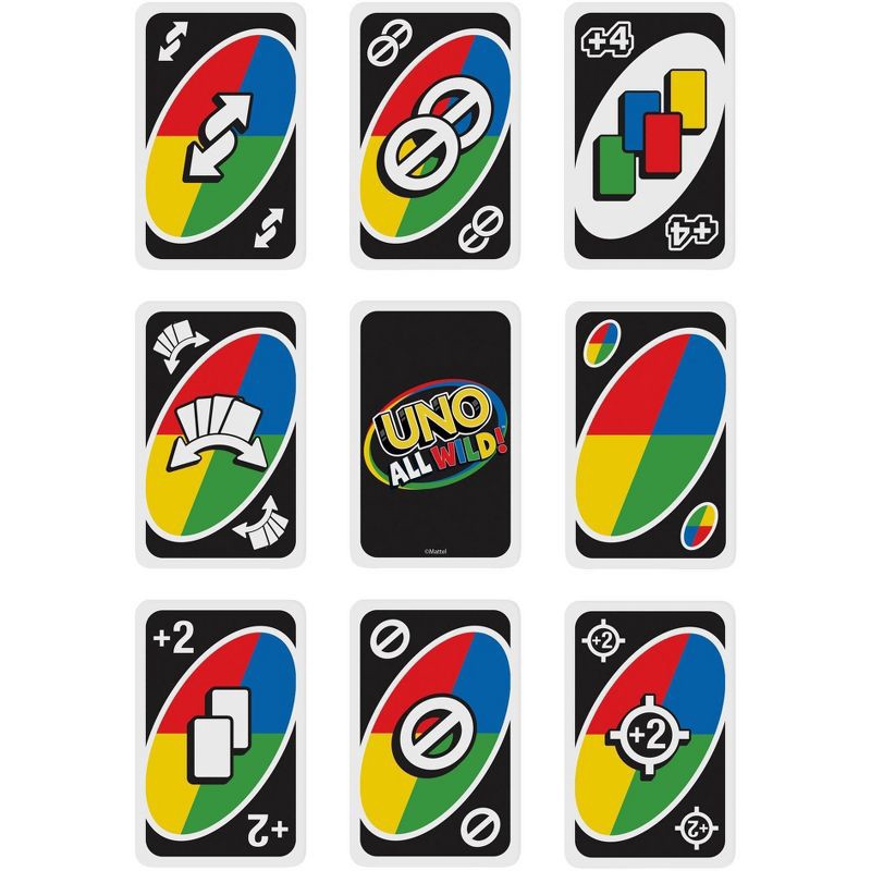 slide 5 of 6, UNO All Wild Card Game, 1 ct