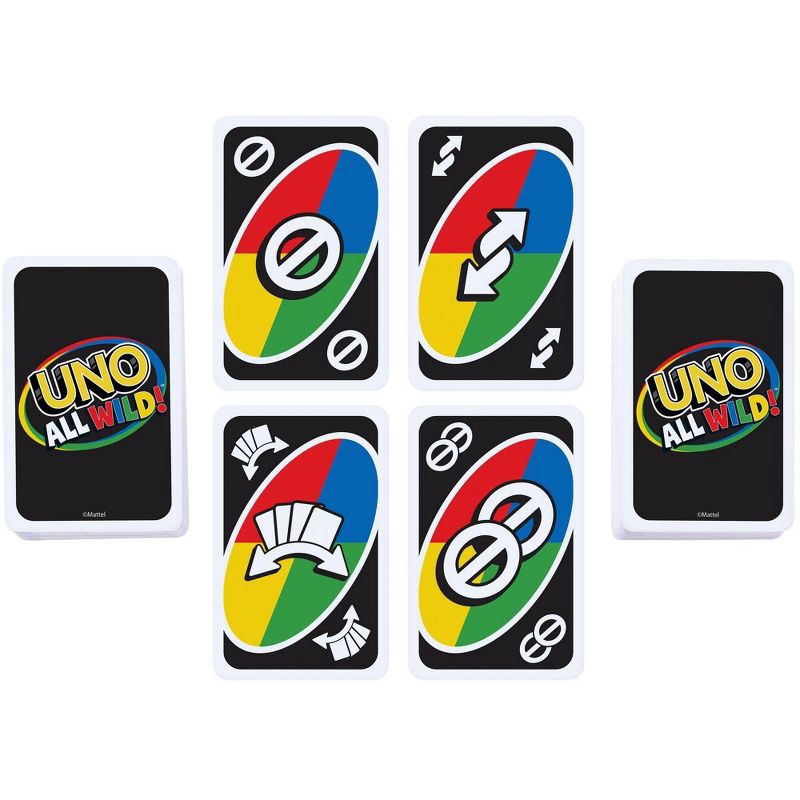 slide 6 of 6, UNO All Wild Card Game, 1 ct