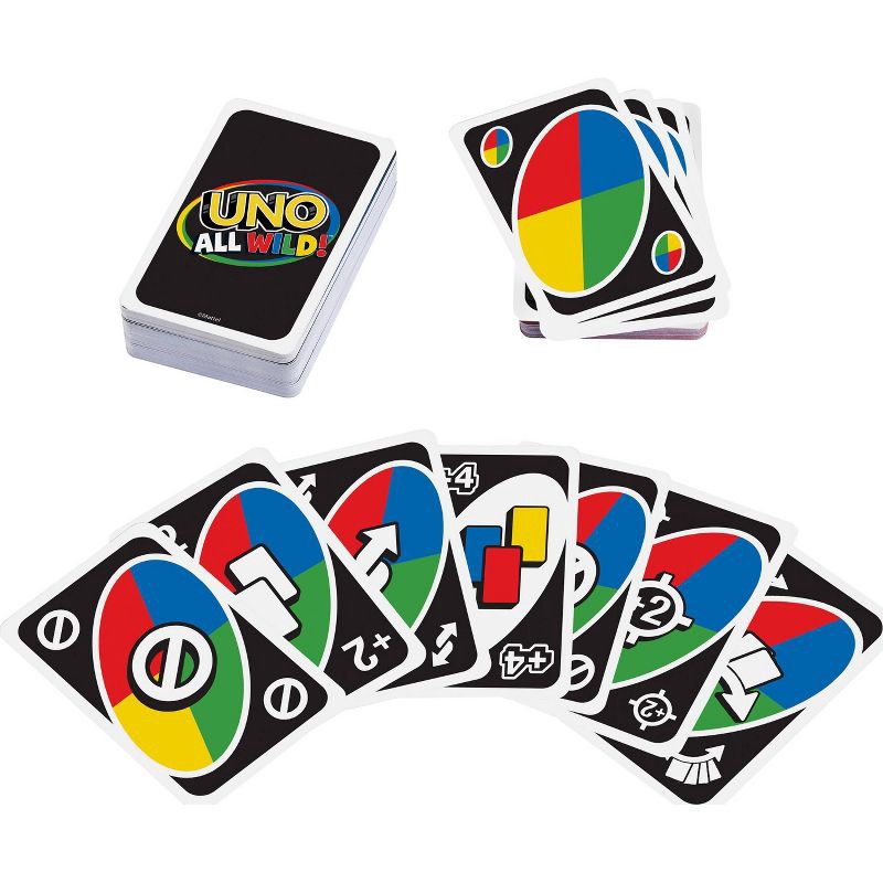 slide 6 of 6, UNO All Wild Card Game, 1 ct