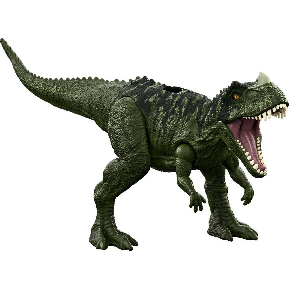 slide 2 of 5, Jurassic World Roar Attack Ceratosaurus Figure, 1 ct