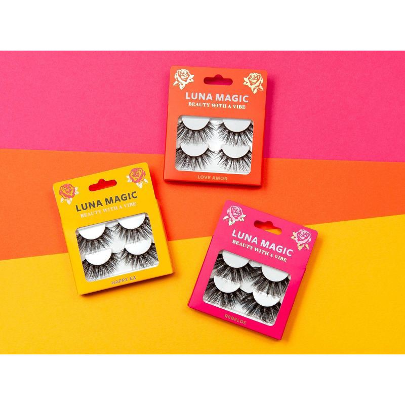 slide 6 of 6, LUNA MAGIC Faux Mink Lashes - Rebelde - 2pr, 1 ct