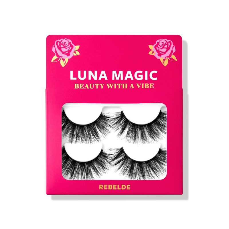slide 1 of 6, LUNA MAGIC Faux Mink Lashes - Rebelde - 2pr, 1 ct
