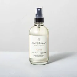 Hearth & Hand with Magnolia 4 fl oz Pampas Room Spray - Hearth & Hand™ with Magnolia: Amber & Violet Scent, Linen & Pillow Mist