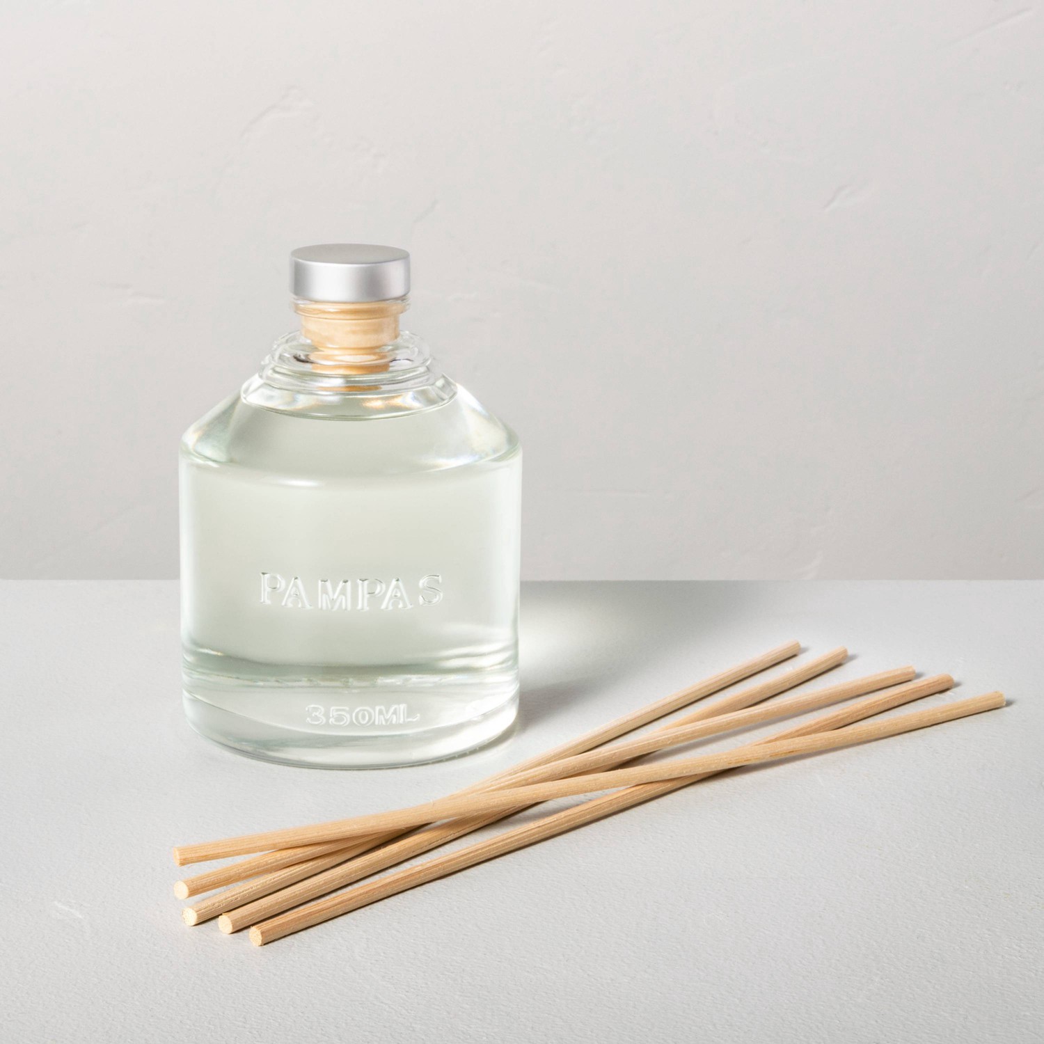 11.83 fl oz Pampas Oil Reed Diffuser - Hearth & Hand with Magnolia 11. ...