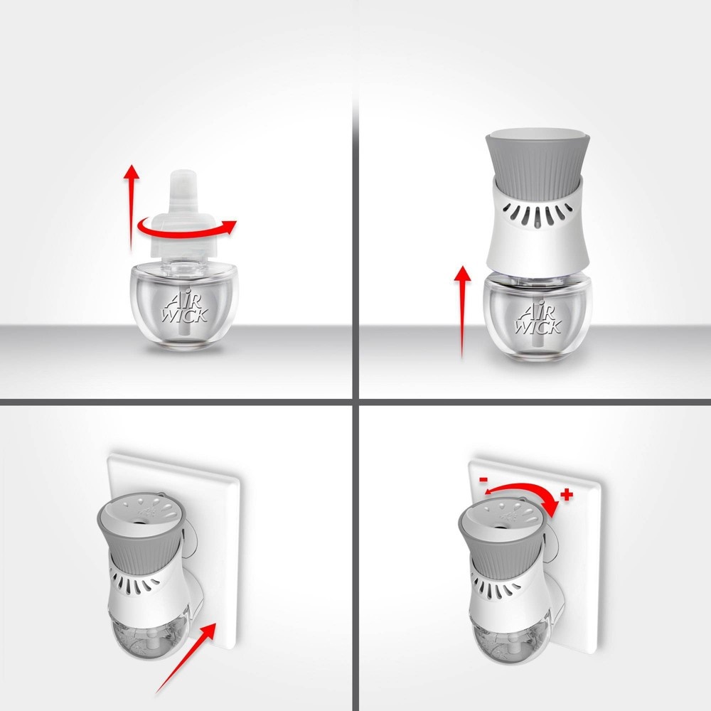 slide 3 of 6, Air Wick Scented Oil Refill Air Freshener - Brown Sugar & Vanilla, 5 ct, 3.38 oz