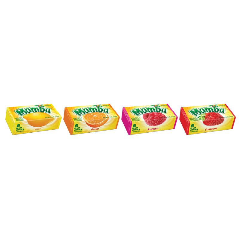 slide 3 of 3, Mamba Christmas Fruit Chews Candy - 3.73oz, 3.73 oz