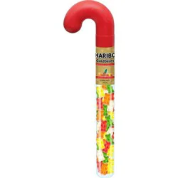 HARIBO Christmas Gold Bears Filled Cane Gummy Candy - 2.53oz