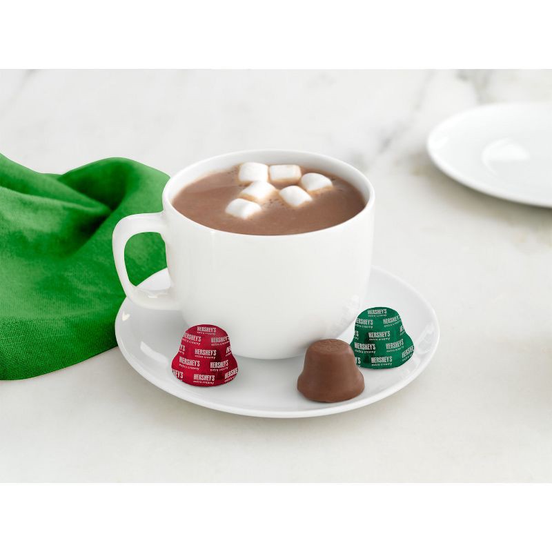 slide 7 of 7, HERSHEY's Christmas Milk Chocolate Bells Candy Bag - 9oz, 9 oz