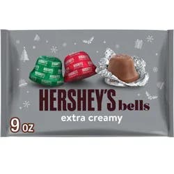 HERSHEY's Christmas Milk Chocolate Bells Candy Bag - 9oz