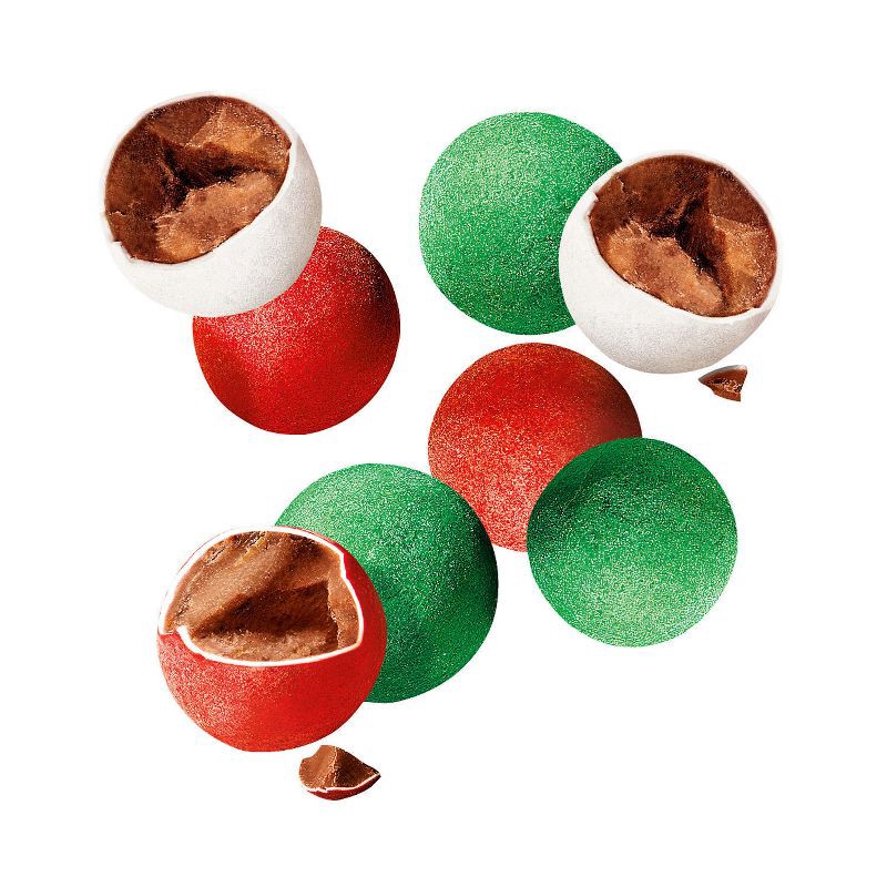 slide 5 of 7, Cadbury Christmas Milk Chocolate Crisp Sugar Shell Mini Snowballs Candy - 9oz, 9 oz