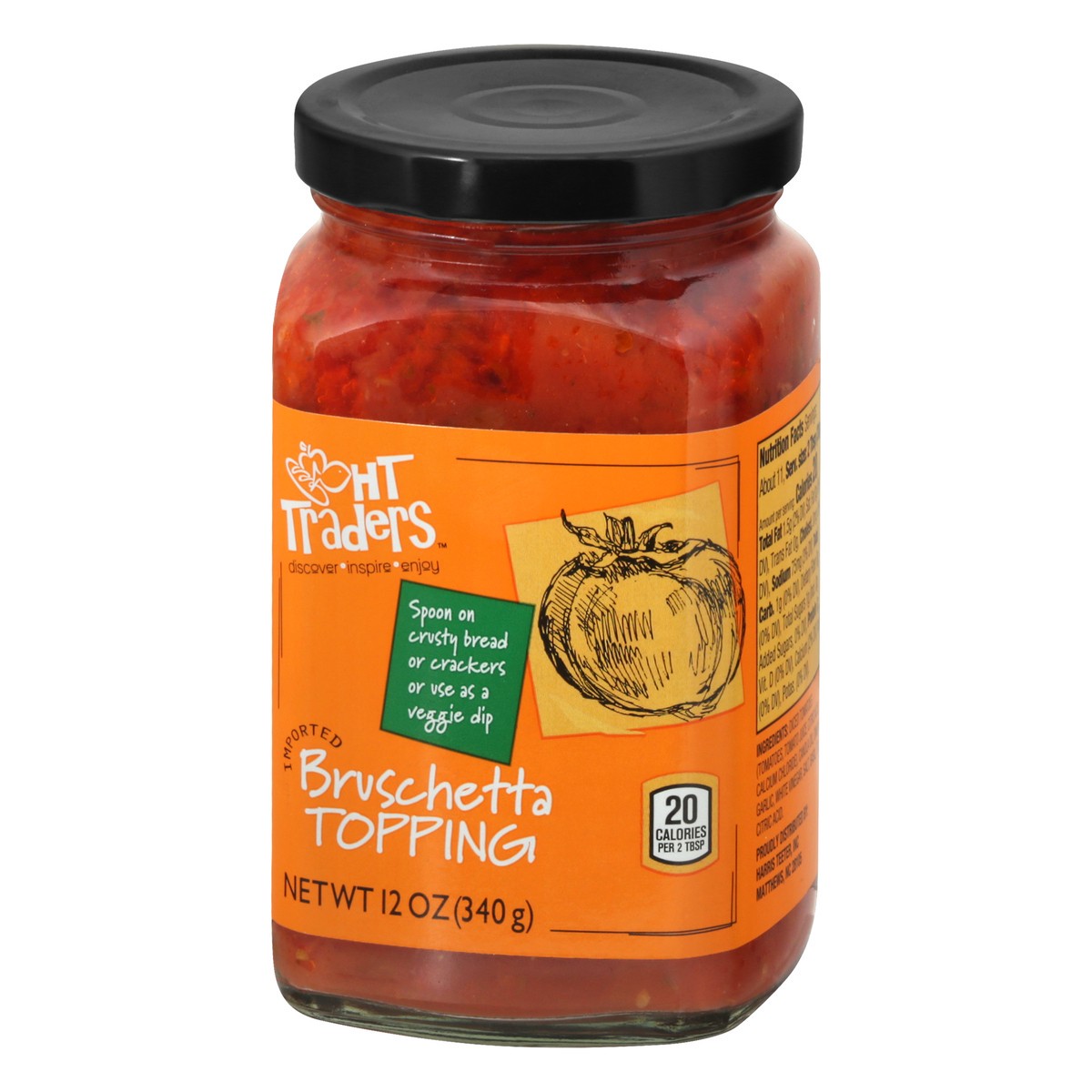 slide 8 of 10, Harris Teeter Traders Bruschetta Topping, 12 oz