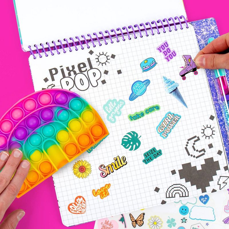 slide 3 of 6, Pop & Color Activity Sketchbook - It's So Me, 1 ct