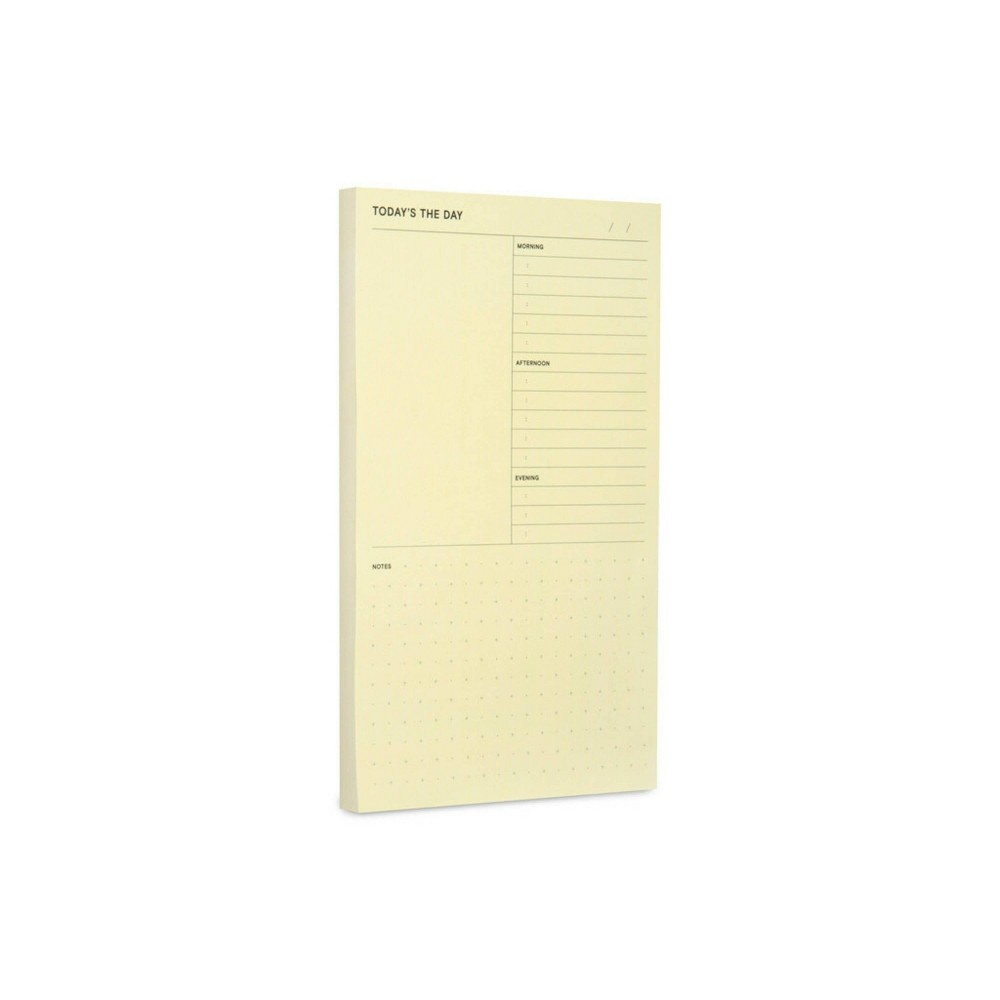 slide 6 of 8, Post-it Today's the Day Planner Notes 8"x8" - Yellow, 1 ct