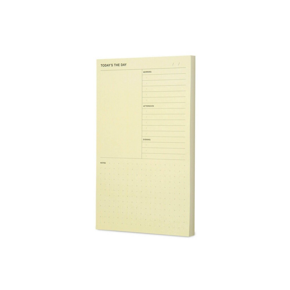 slide 3 of 8, Post-it Today's the Day Planner Notes 8"x8" - Yellow, 1 ct