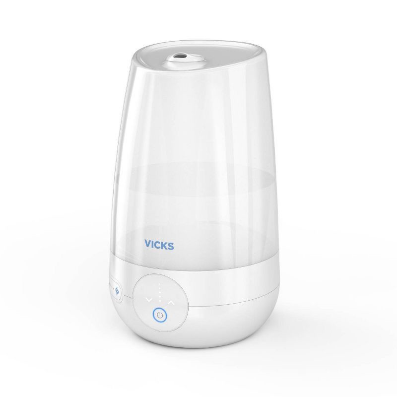 slide 3 of 8, Vicks Filter Free Plus Cool Mist Ultrasonic Humidifier - 1.2gal, 1.2 gal