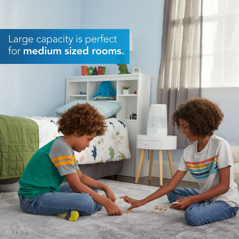 slide 6 of 8, Vicks Filter Free Plus Cool Mist Ultrasonic Humidifier - 1.2gal, 1.2 gal