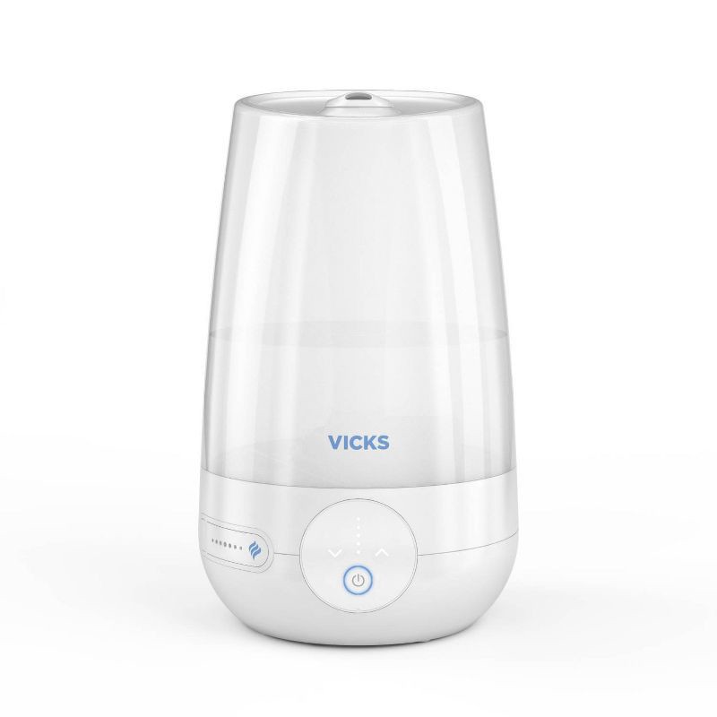 slide 1 of 8, Vicks Filter Free Plus Cool Mist Ultrasonic Humidifier - 1.2gal, 1.2 gal