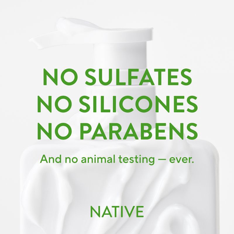 slide 6 of 12, Native Travel Size Vegan Cucumber & Mint Natural Volume Conditioner, Clean, Sulfate, Paraben and Silicone Free - 3 fl oz, 3 fl oz