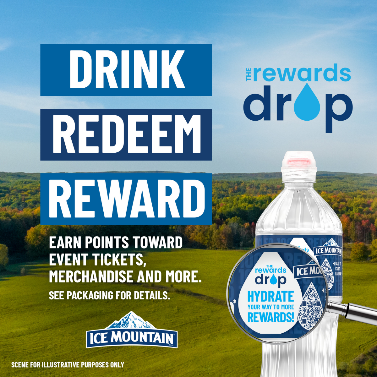 slide 5 of 7, ICE MOUNTAIN Brand 100% Natural Spring Water, 23.7-ounce plastic bottles (Pack of 24), 24 ct