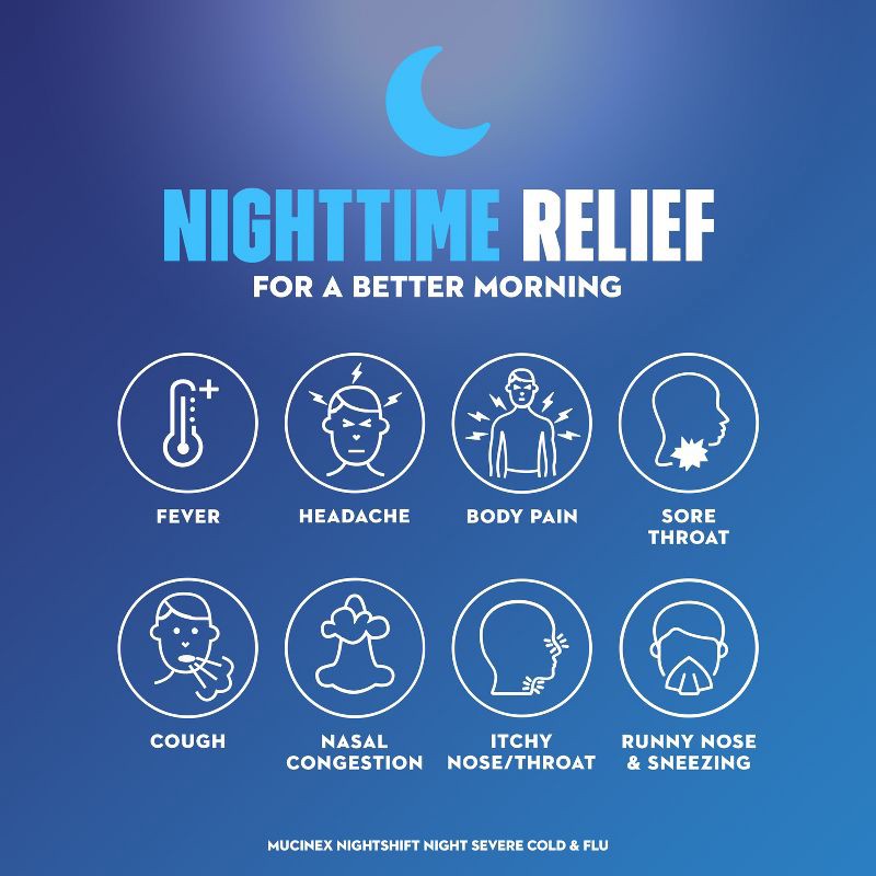 slide 4 of 12, Mucinex Max Strength Cold & Flu Medicine - Day & Night - Tablets - 40ct, 40 ct