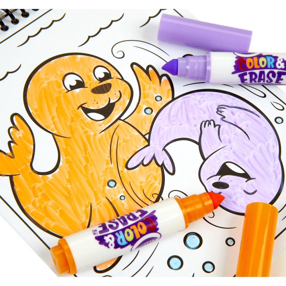 slide 5 of 5, Crayola Color & Erase Activity Pad - Under the Sea, 1 ct