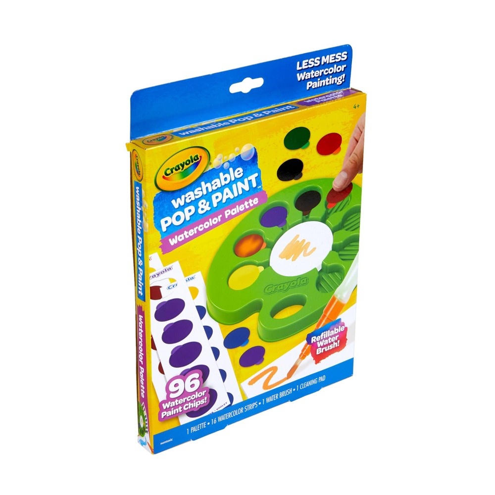 slide 2 of 5, Crayola Washable Pop & Paint Set, 1 ct