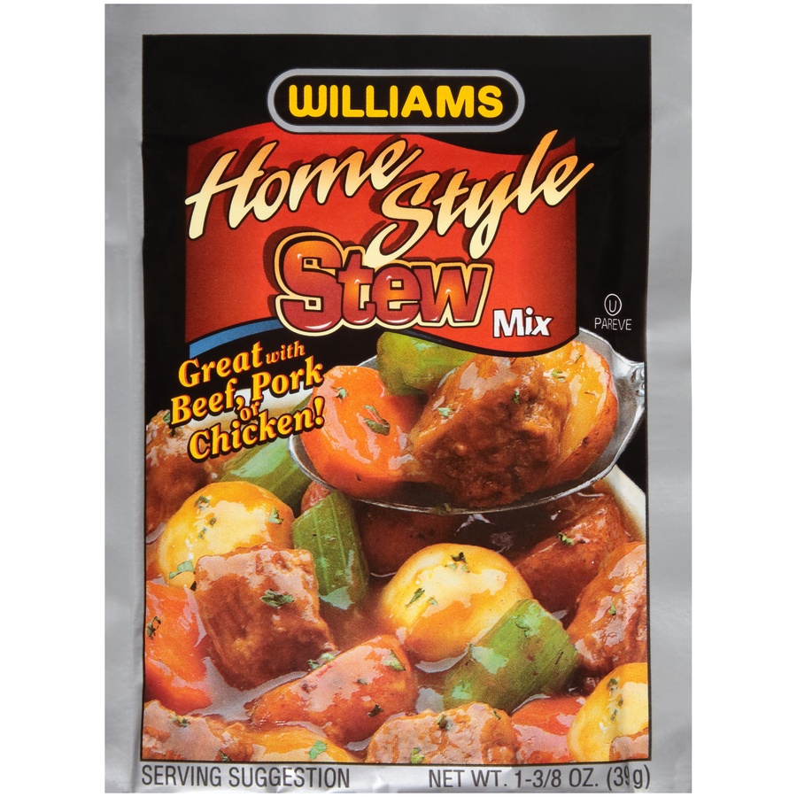 slide 1 of 6, Williams Home Style Stew Mix, 1.375 oz