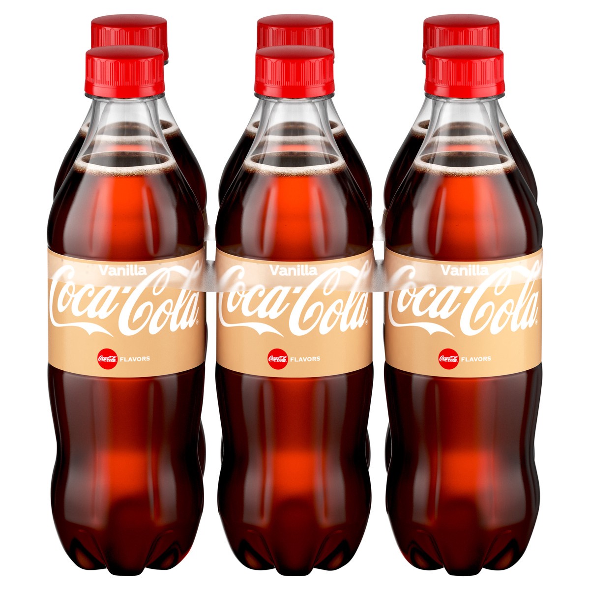 slide 1 of 9, Coca-Cola Vanilla Bottles- 6 ct, 6 ct