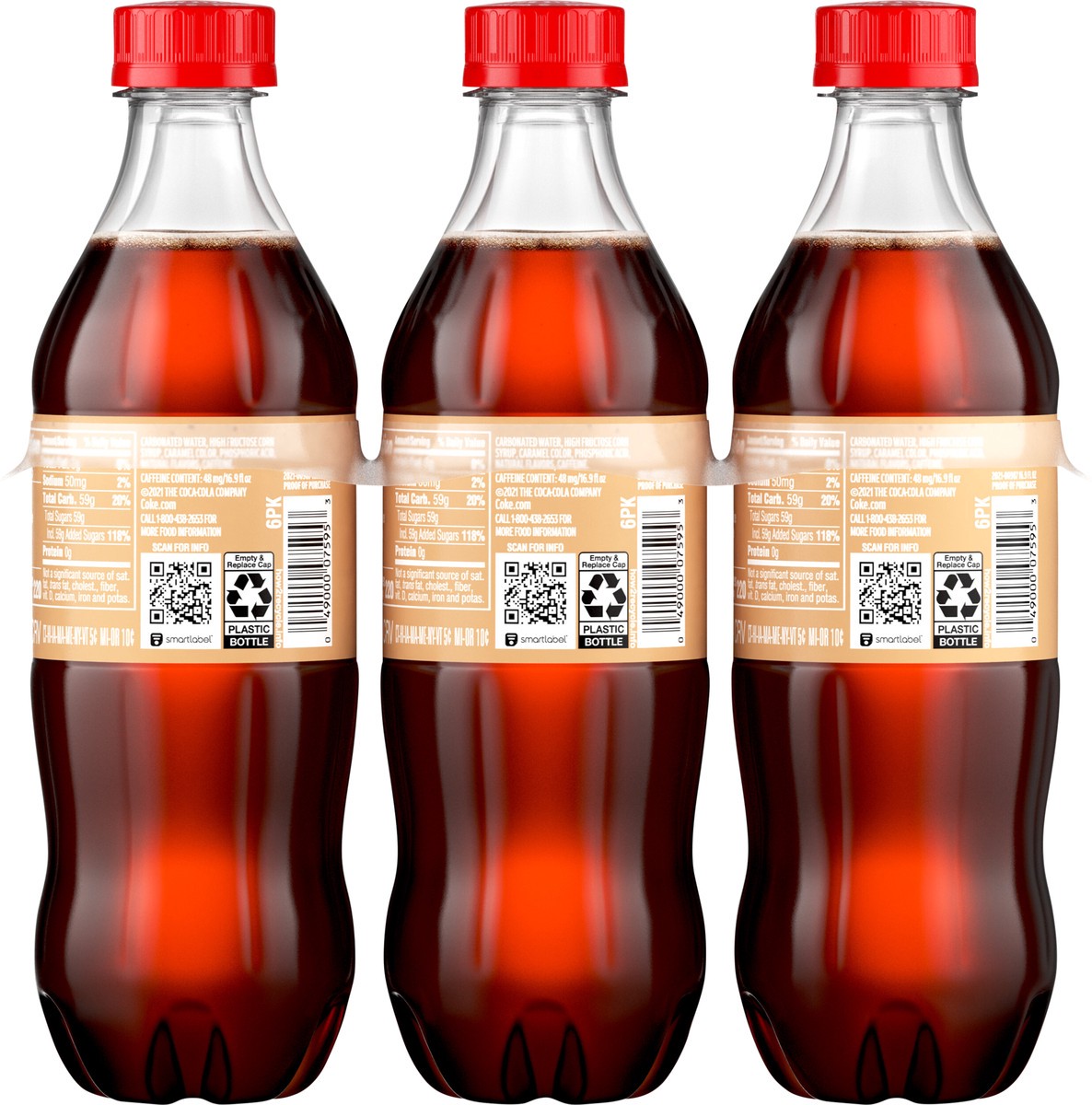 slide 4 of 9, Coca-Cola Vanilla Bottles- 6 ct, 6 ct