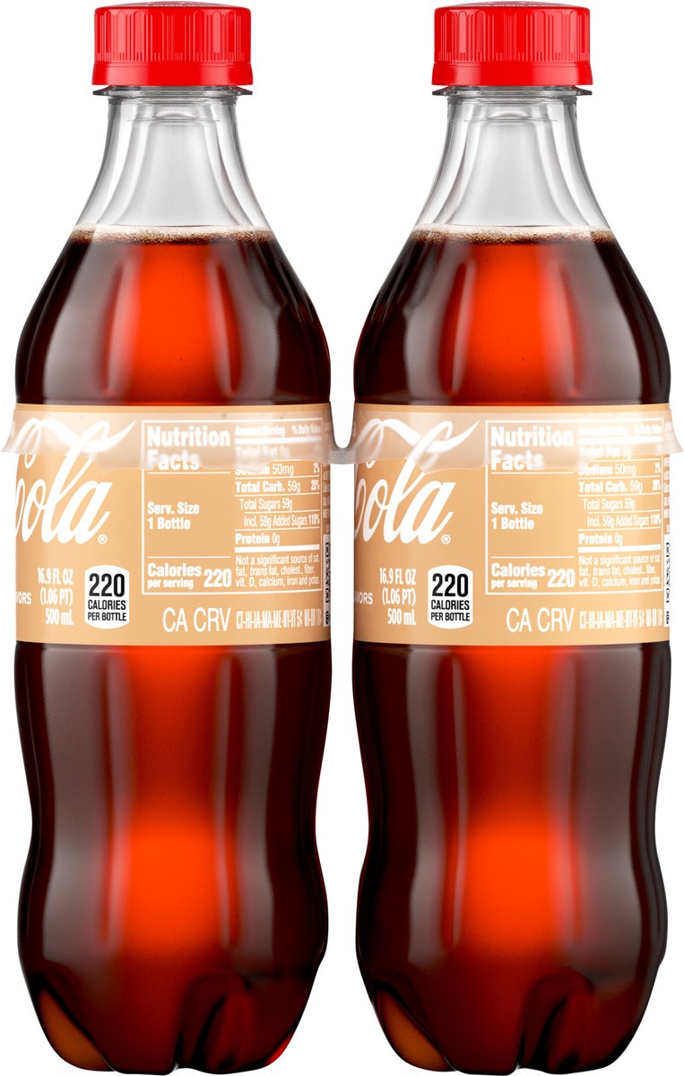 slide 9 of 9, Coca-Cola Vanilla Bottles- 6 ct, 6 ct