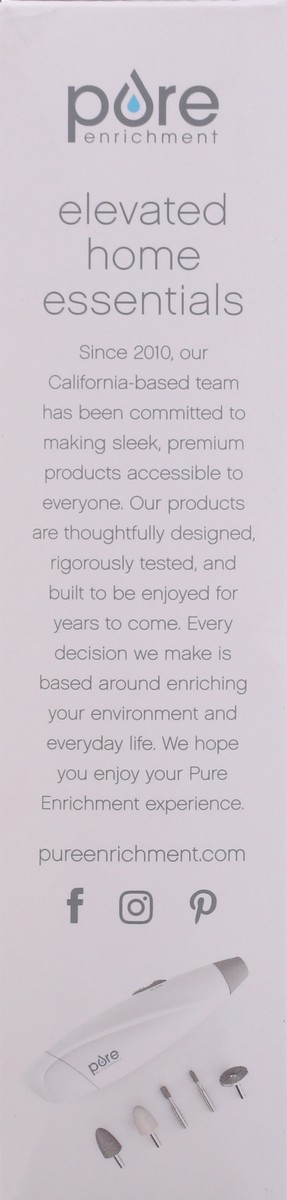 slide 6 of 9, Pure Enrichment PureNails Express Cordless Manicure & Pedicure Set 7 pc Box, 1 ct
