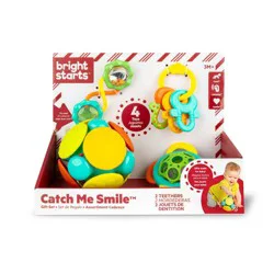 Bright Starts Oball Catch Me Smile Teethers Baby Toy Gift Set - 4pc