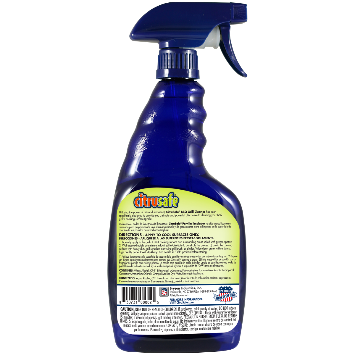 slide 2 of 2, Citrusafe BBQ Grill Cleaner 23 oz, 23 oz