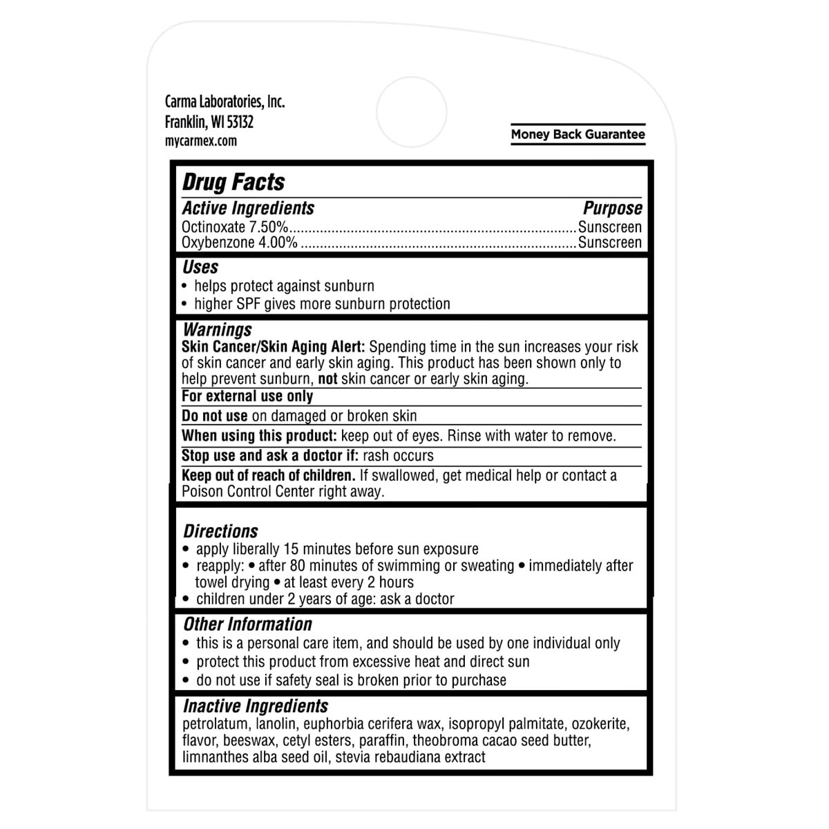 slide 2 of 2, Carmex Daily Care Lip Balm Stick Fresh Cherry, 0.15 oz