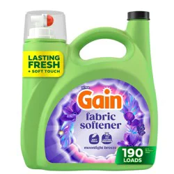 Gain Liquid Fabric Softener - Moonlight Breeze - 140 fl oz